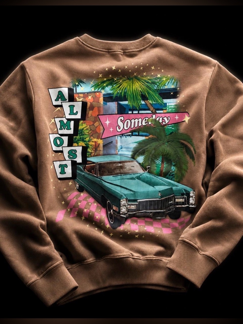 Almost Someday Retro Style Crewneck
Sweatshirt - Size S - NWT